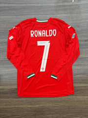 PORTUGAL HOME X RONALDO 7 2025/26 OFFICIAL PREMIUM FULL SLEEVES