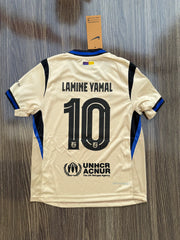 Barca 25/26 Away Kids Kit Lamine Yamal