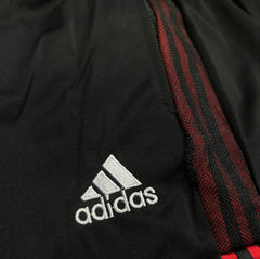 MU OFFICIAL RED AND BLACK 3 STRIPS PREMIUM TRACKPANT