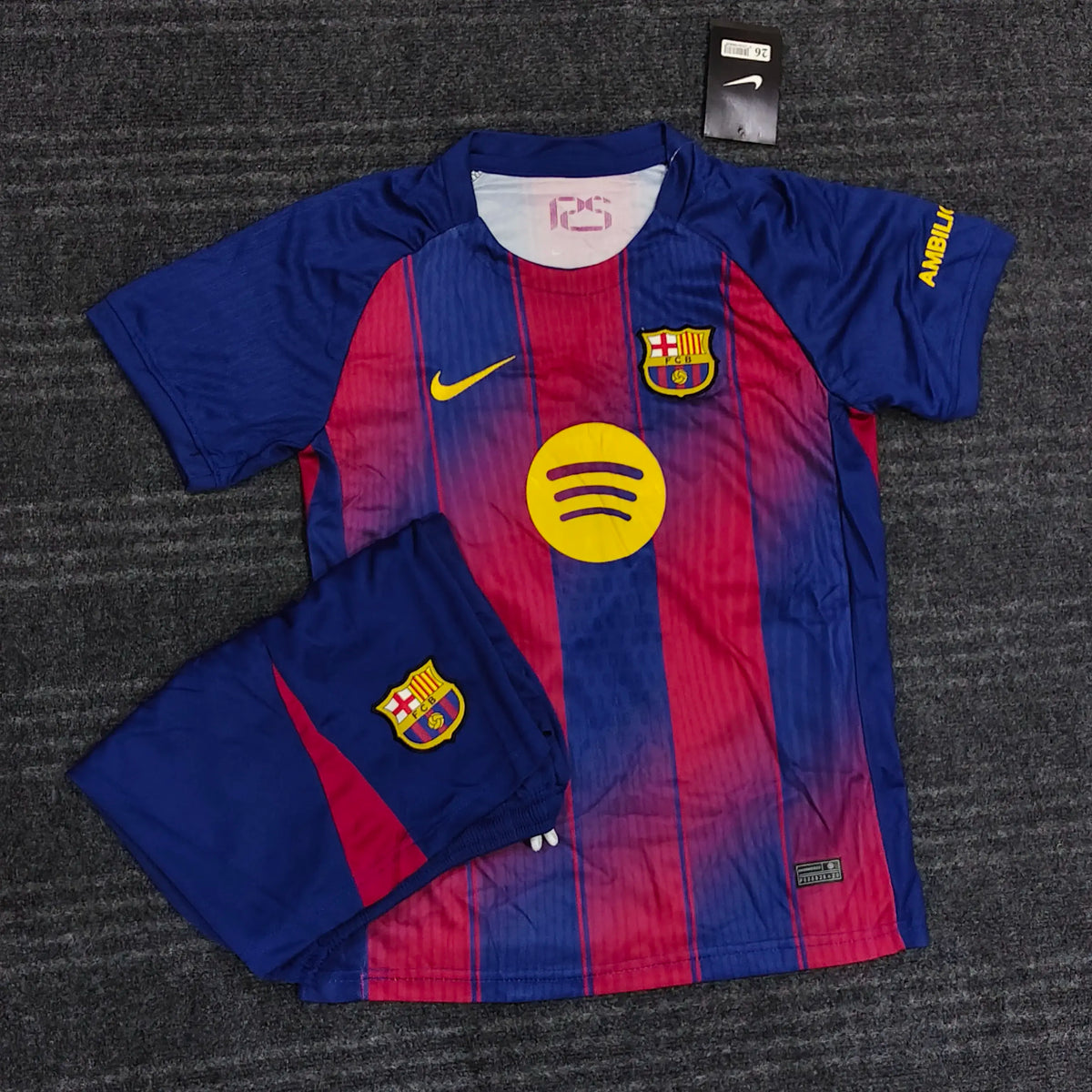 BARCELONA HOME 2025/26 OFFICIAL KIDS KIT