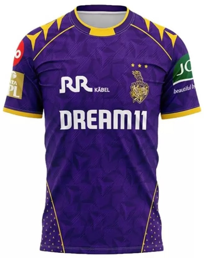 KKR 2025 Men's Official Match Jersey