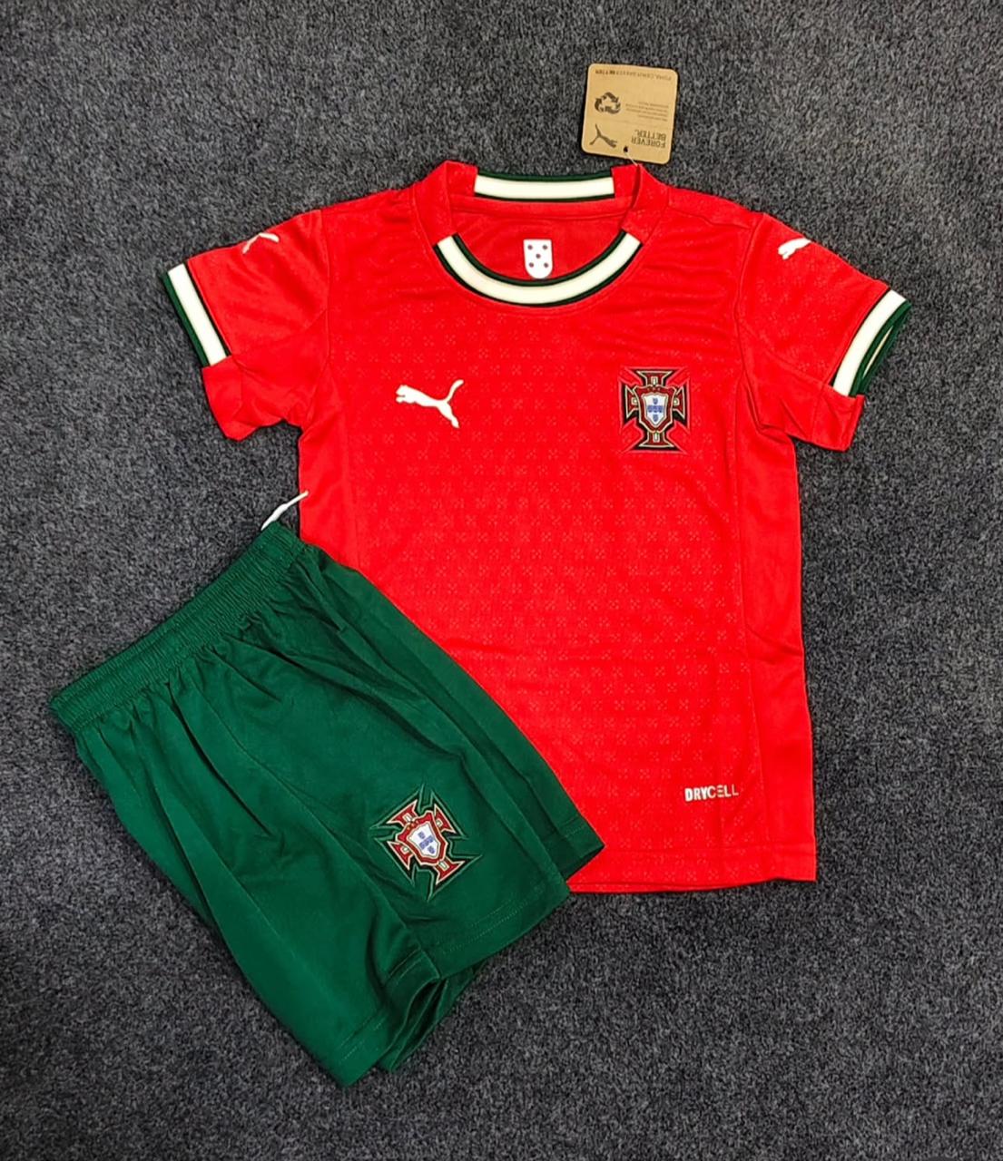 Portugal Home 2025/26 Kids Kit