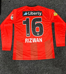 Melbourne Renegades BBL Jersey Long Sleeve Mens Jersey Muhammad Rizwan version