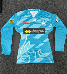 Brisbane Heat BBL Jersey Long Sleeve Mens Jersey Shaheen Afridi Version