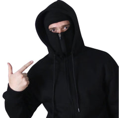 Balaclava Hoodie - Black Daku Mode