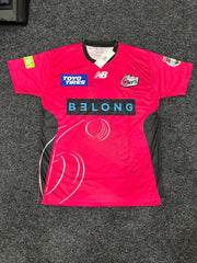 Sydney Sixers 2025-26 BBL Shirt Babar Azam Version