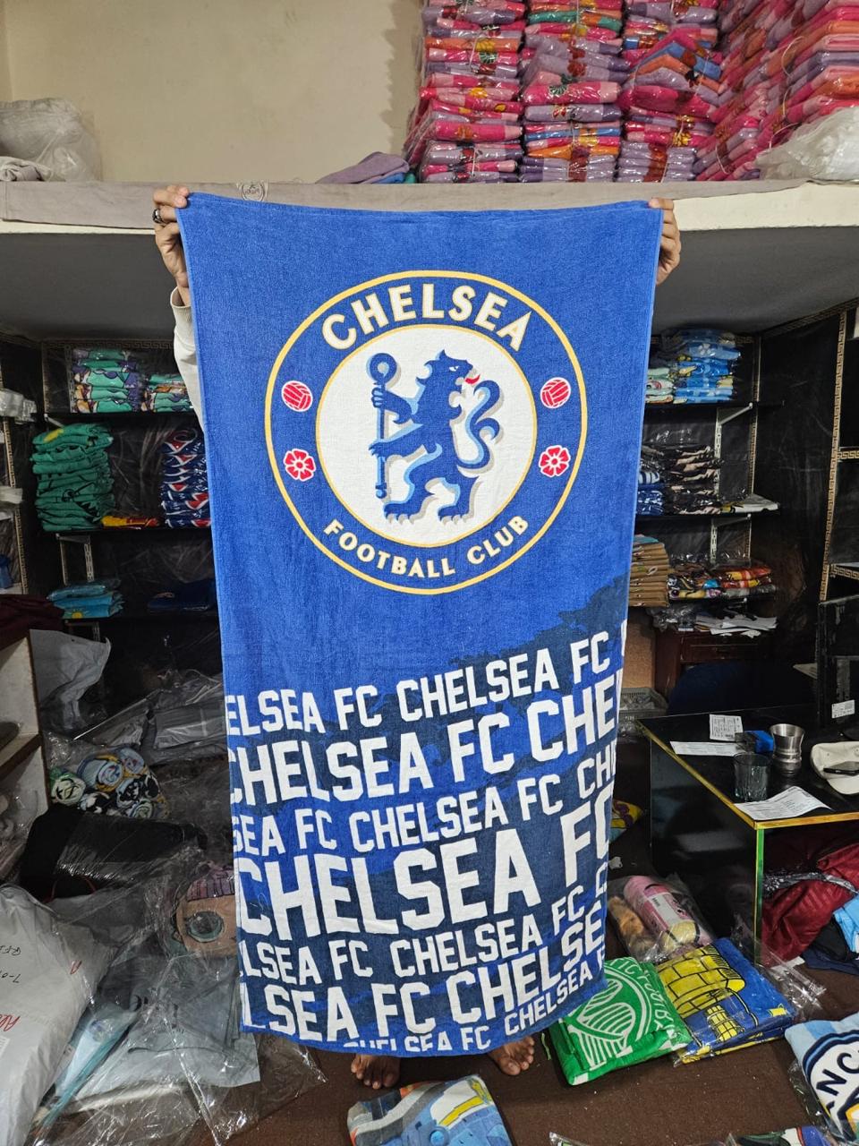 Chelsea Football Club Core Towel 100% Cotton
