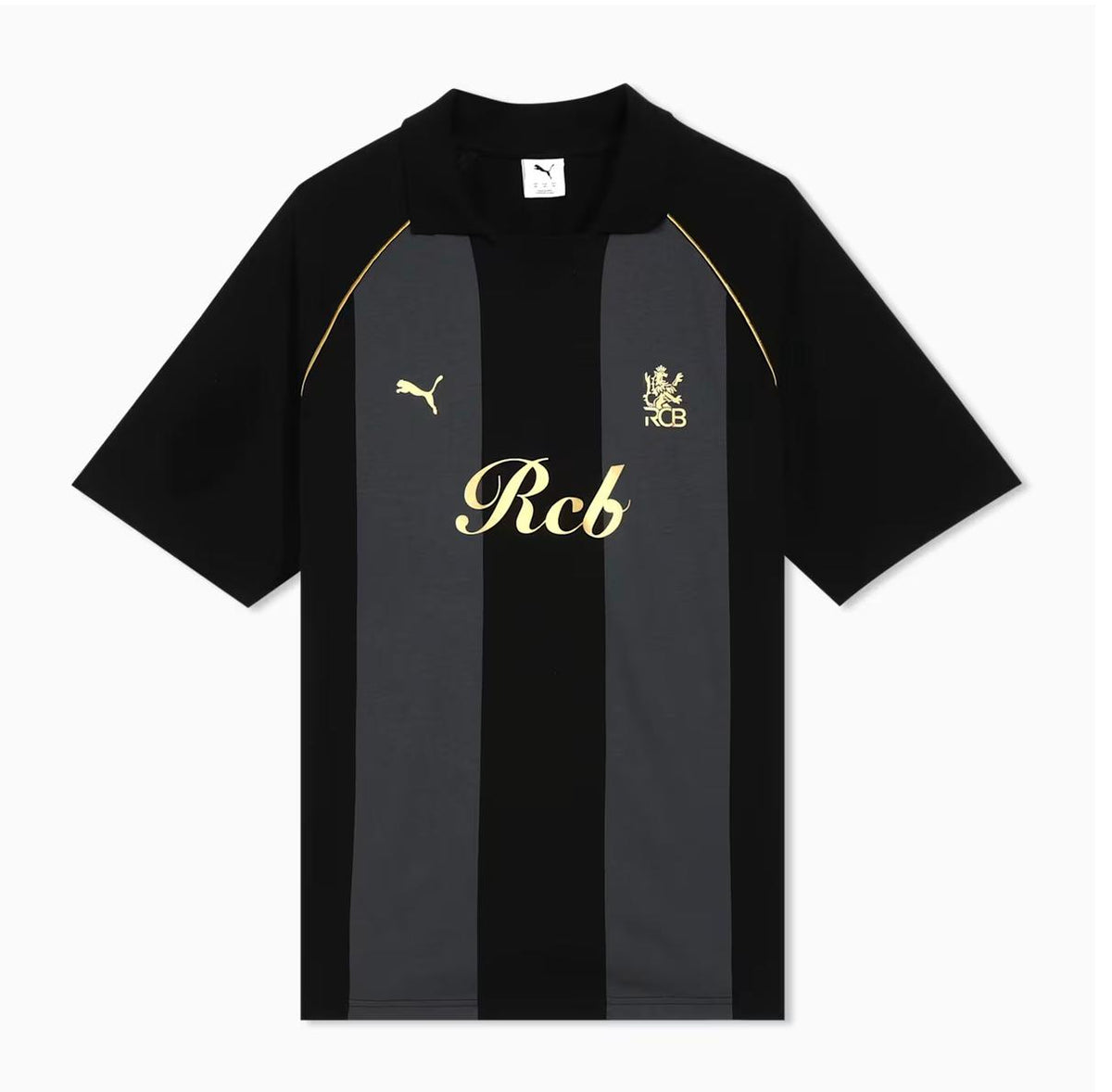 RCB 2026 Travel Polo Jersey - Black