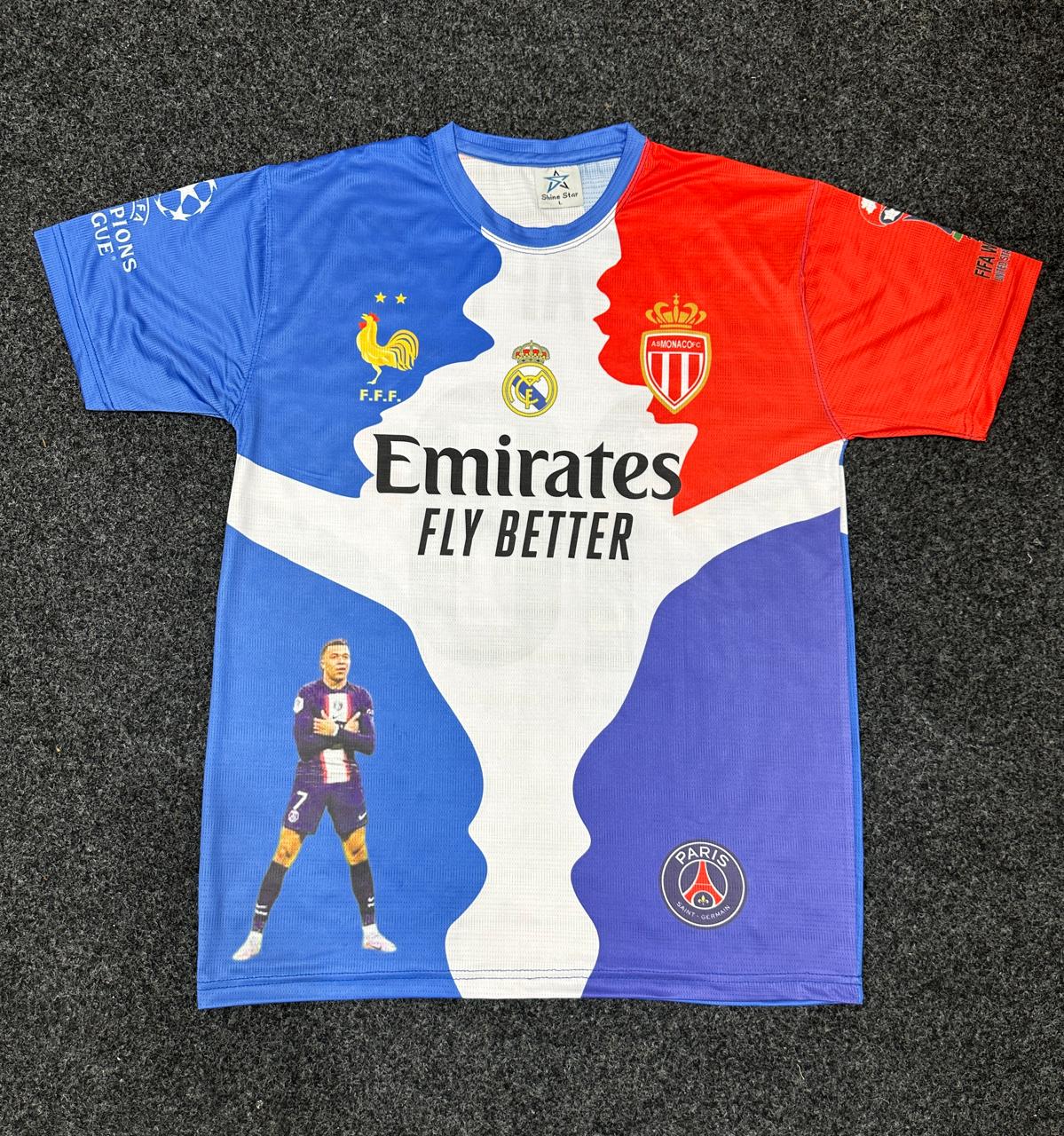 Mbappe All Clubs Jersey