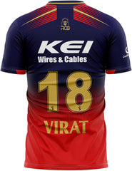 RCB 2025 Men's Official Match Jersey