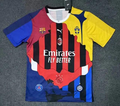 2025-2026 New AC Milan Ibrahimovic commemorative Football Jersey