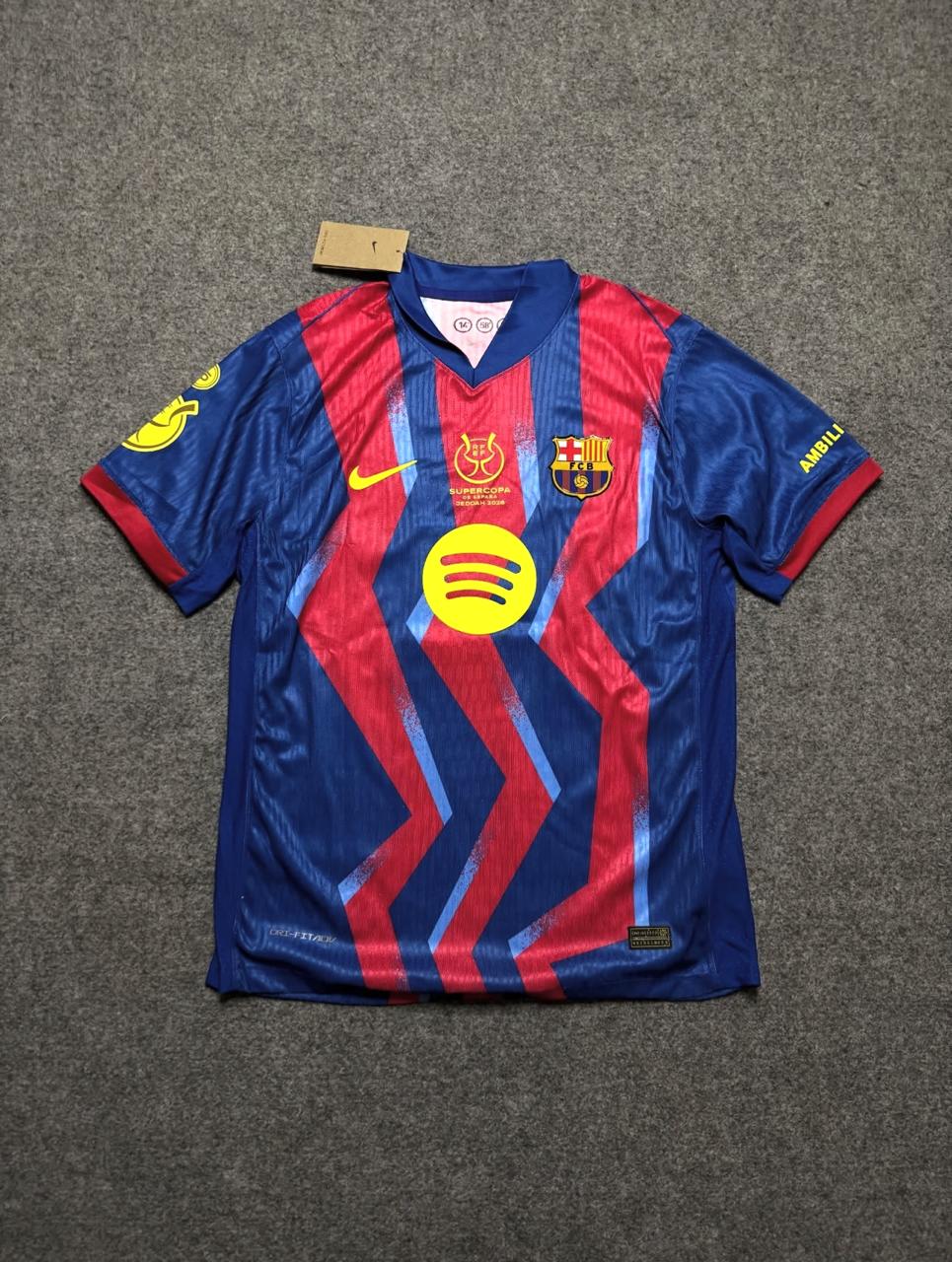 Barcelona 4th Kit 25/26 X Final Supercopa