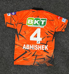 Sunrisers Hyderabad 2026 IPL Jersey Abishek Sharma version