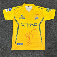 Chennai Super Kings IPL 2026 Jersey – CSK Dhoni Version