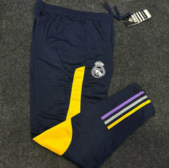 REAL MADRID MULTI COLOUR 3 STRIPES PREMIUM TRACKPANT OFFICIAL 23/24
